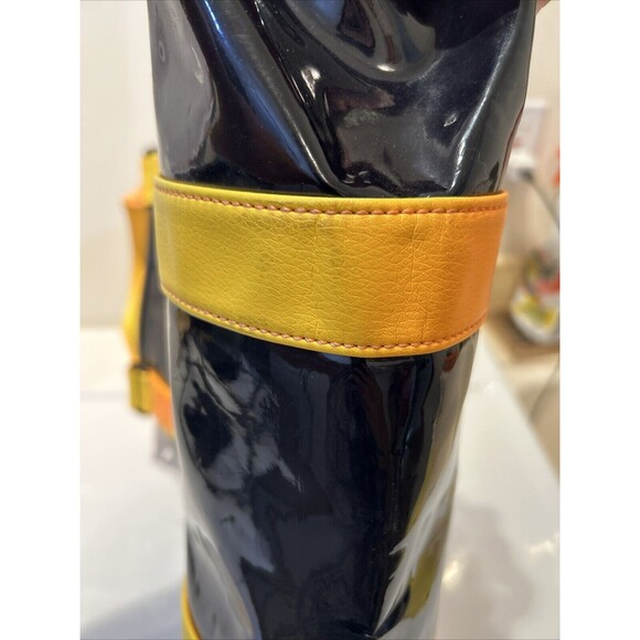 Marc Jacobs Womens Shopper/Beach Tote Orange/Yellow/Black Large Great Condition! - Picture 8 of 9